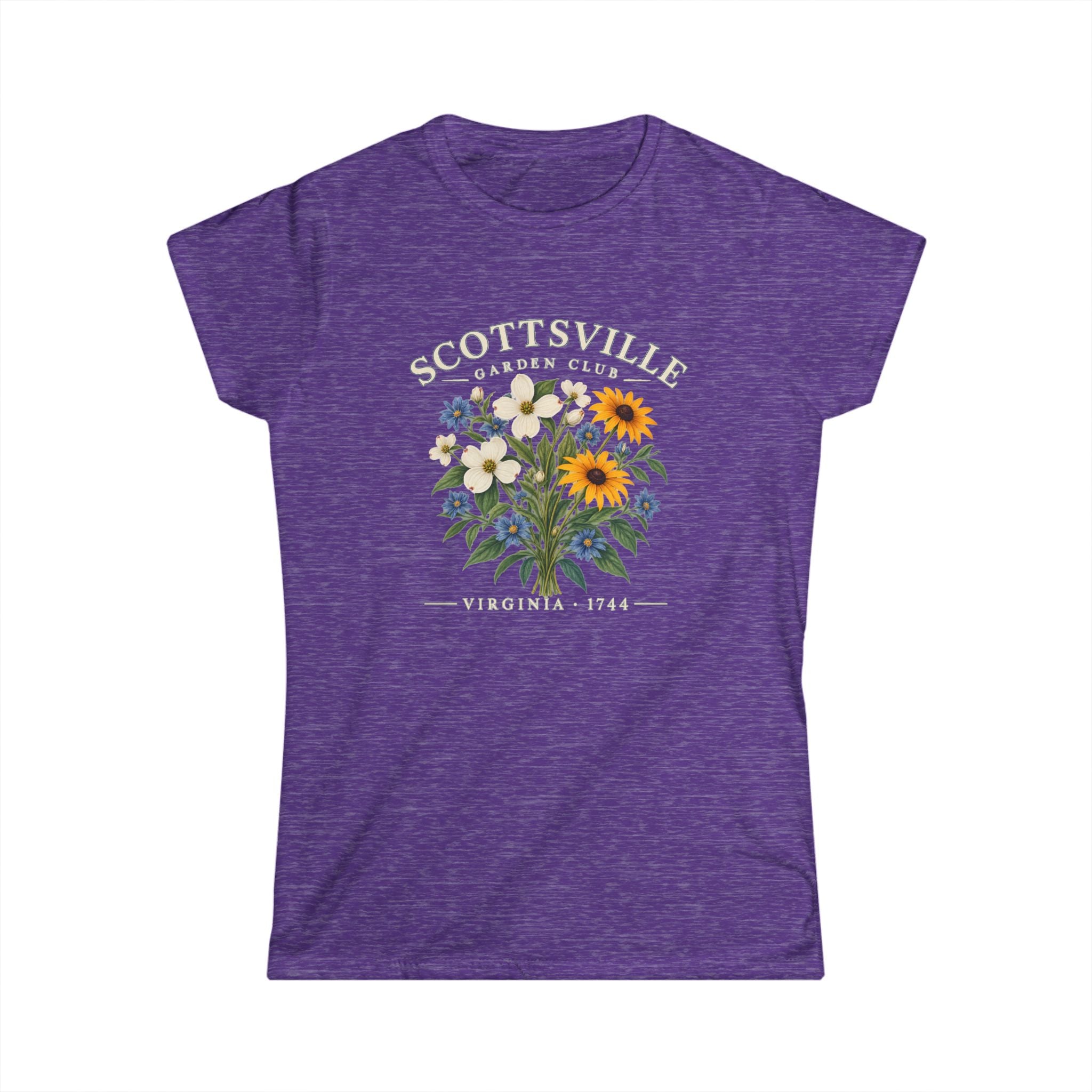 Scottsville Garden Club - Women's soft style tee