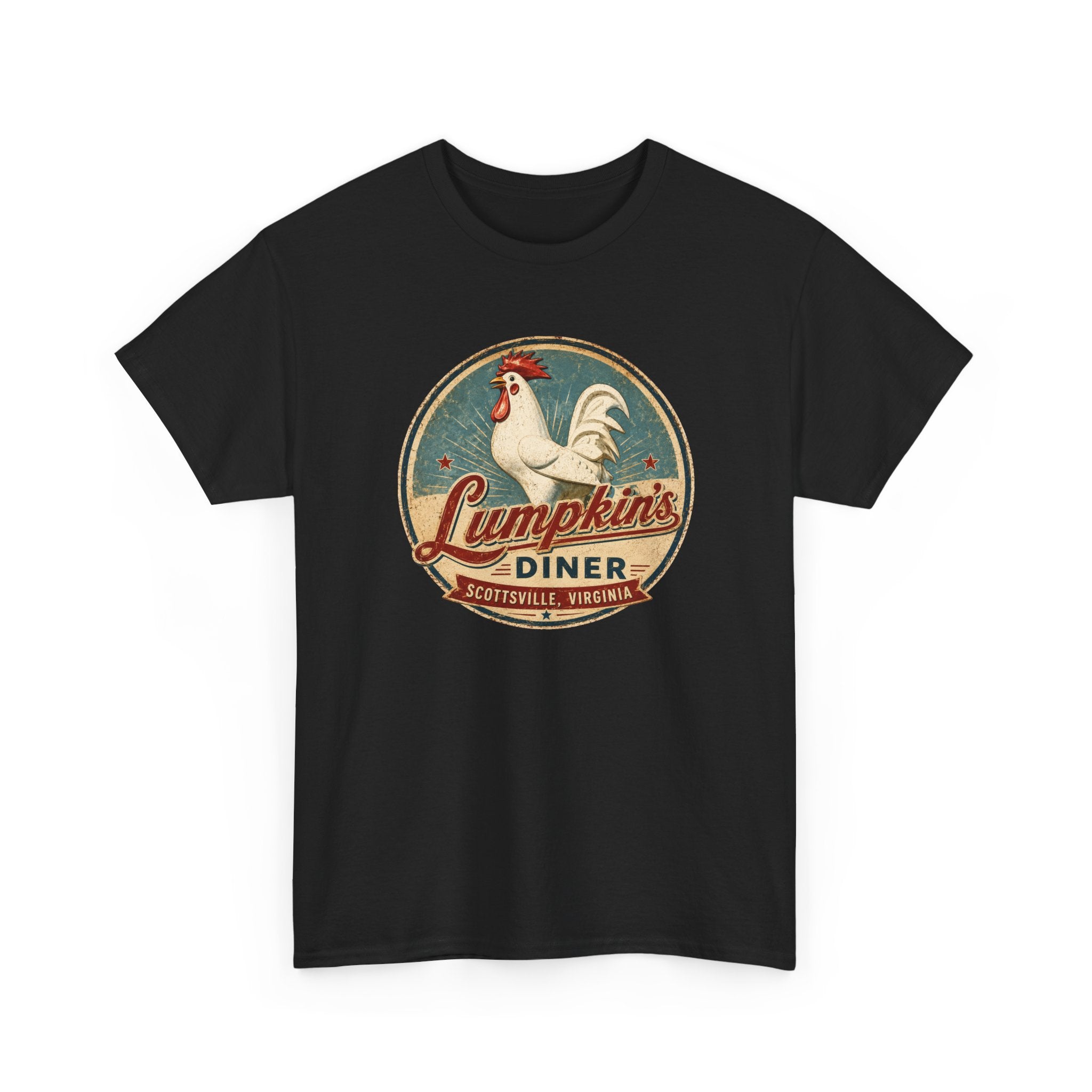 Lumpkins Diner Vintage Rooster T-Shirt