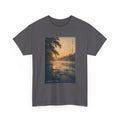 1. Sycamore at Dawn - Tranquil Landscape Graphic T-Shirt