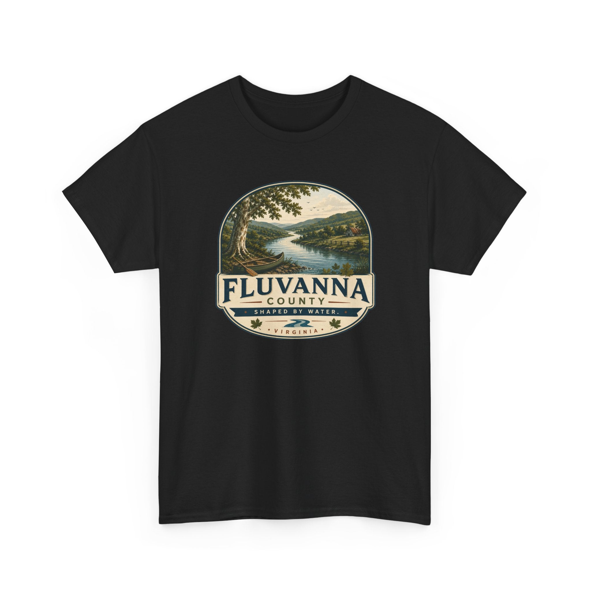 Fluvanna County Vintage Landscape Tee
