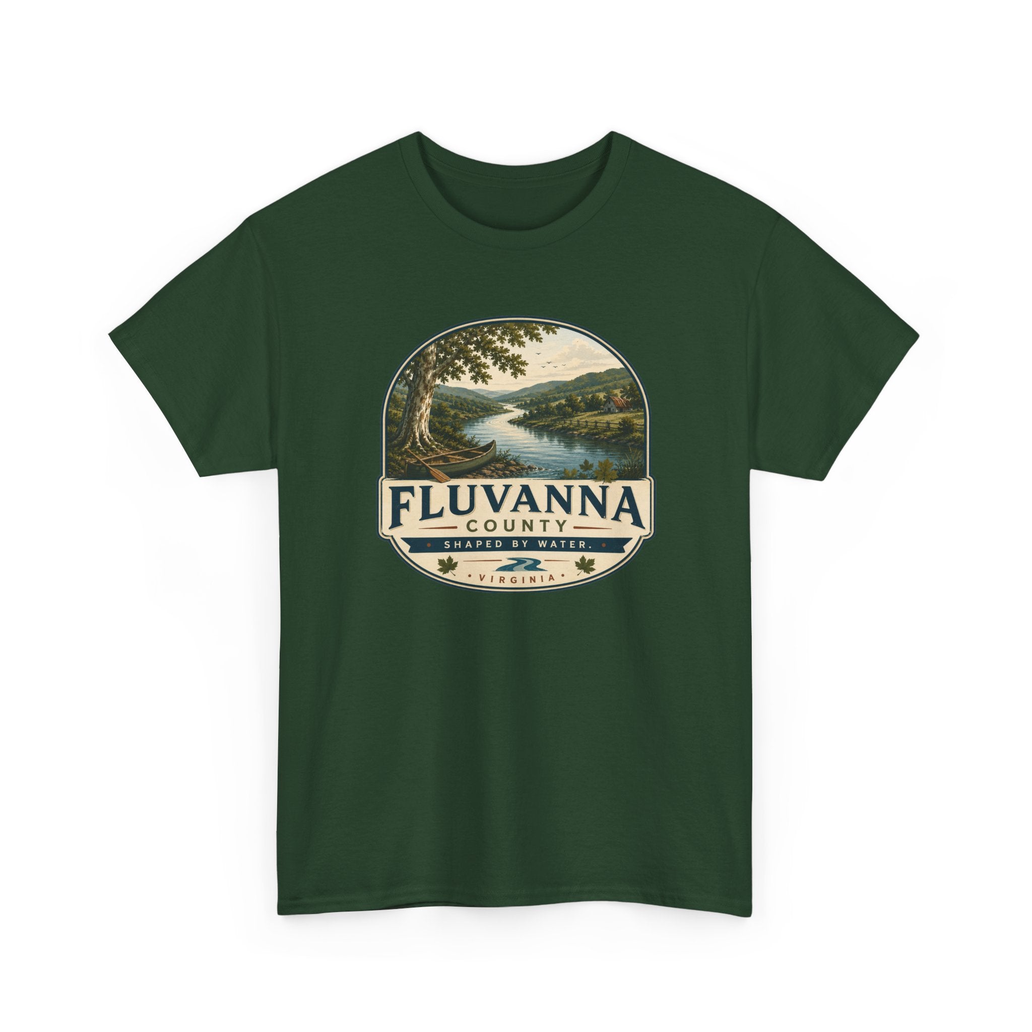Fluvanna County Vintage Landscape Tee