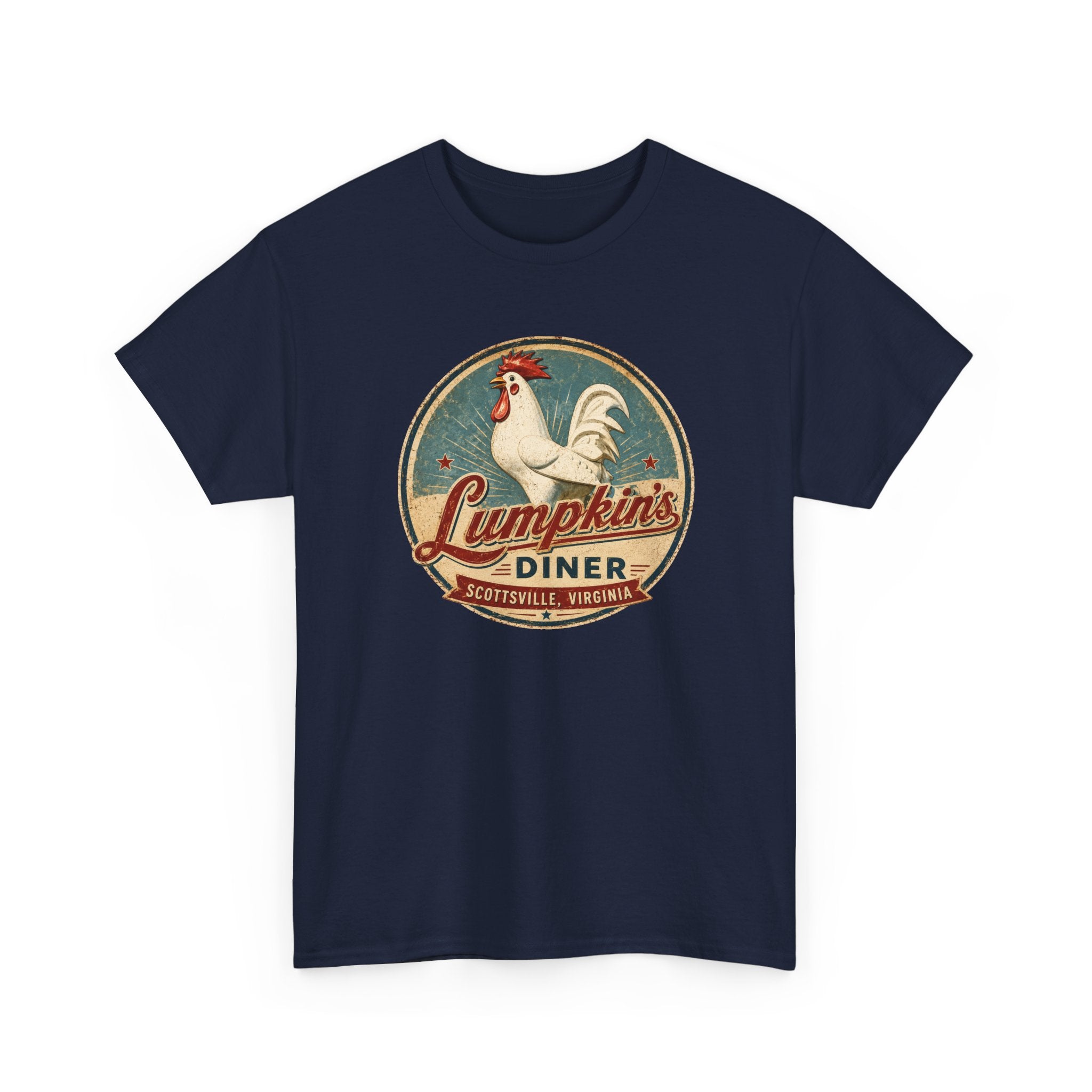 Lumpkins Diner Vintage Rooster T-Shirt