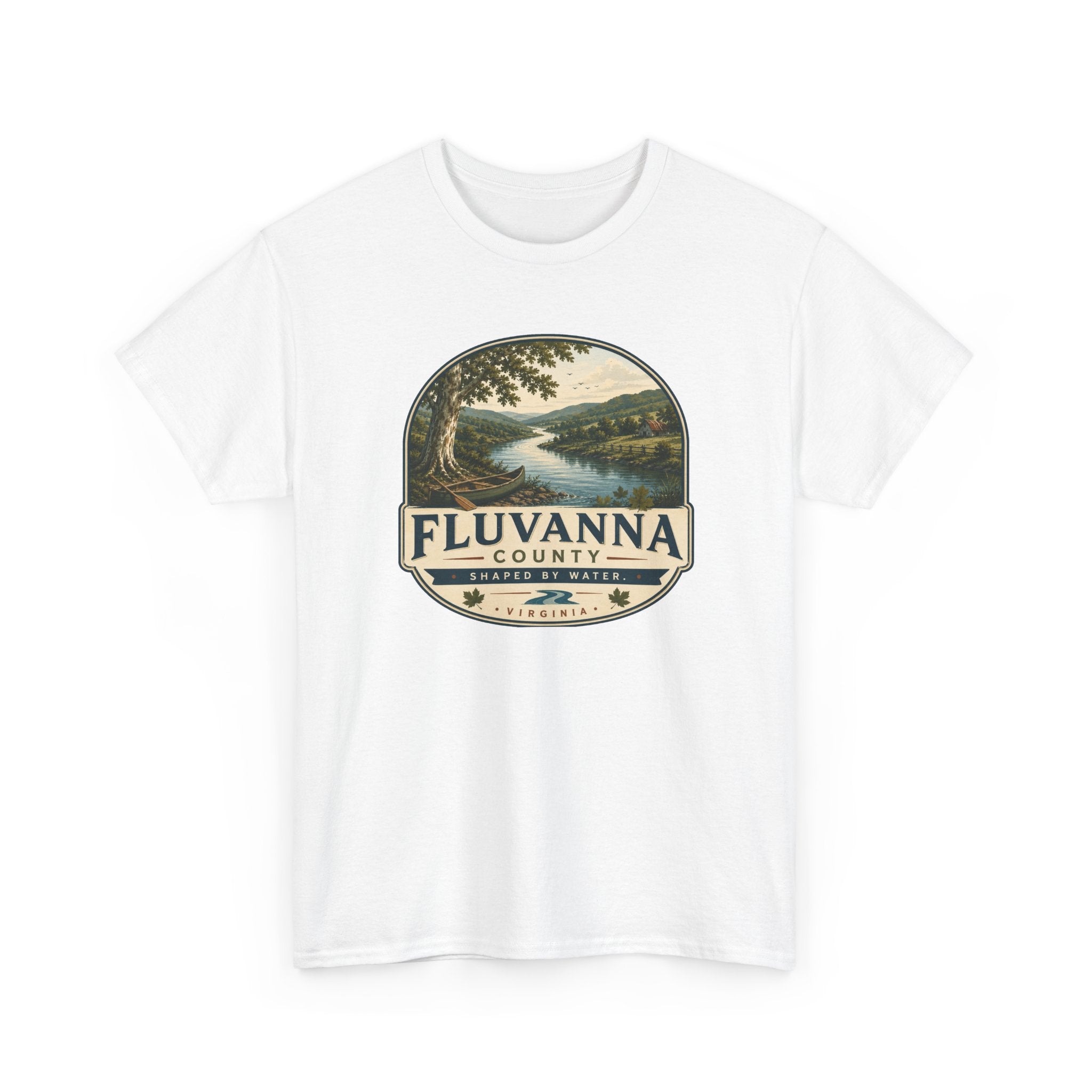 Fluvanna County Vintage Landscape Tee
