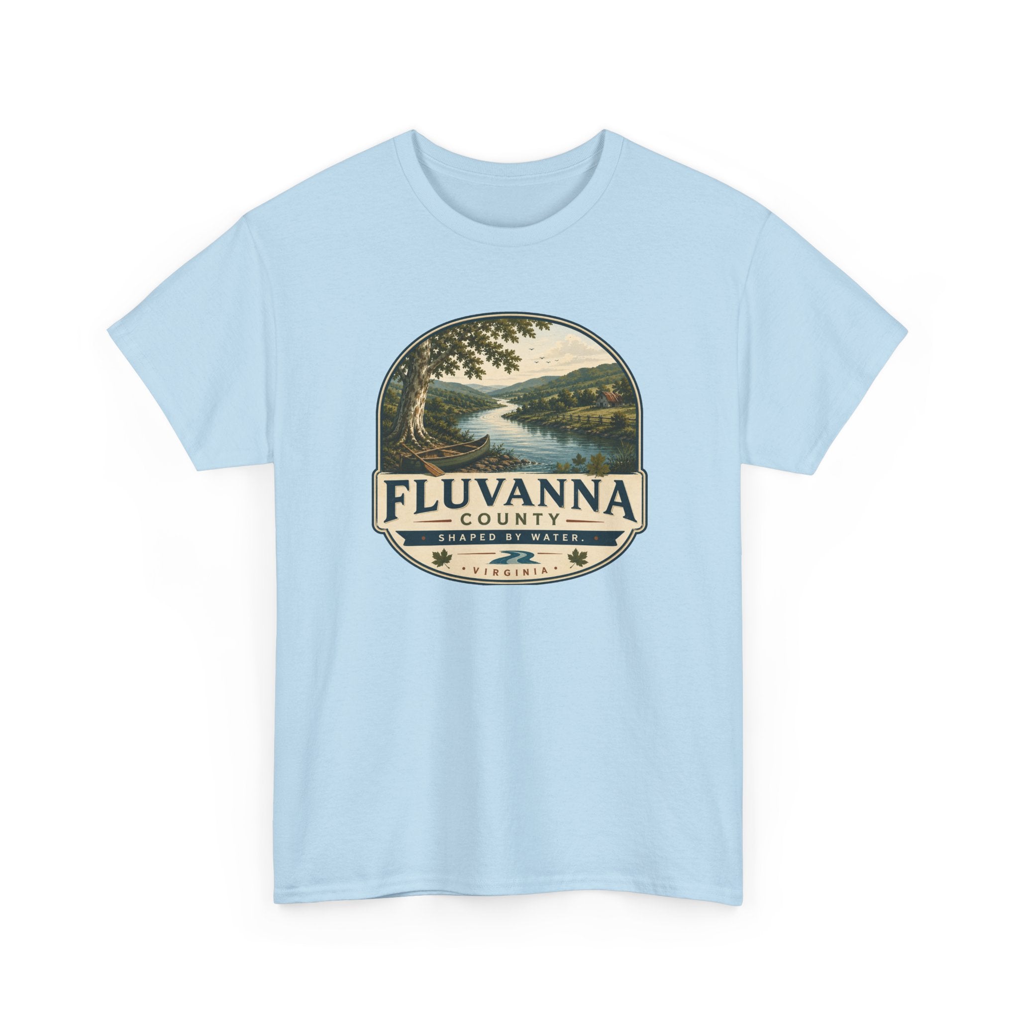 Fluvanna County Vintage Landscape Tee