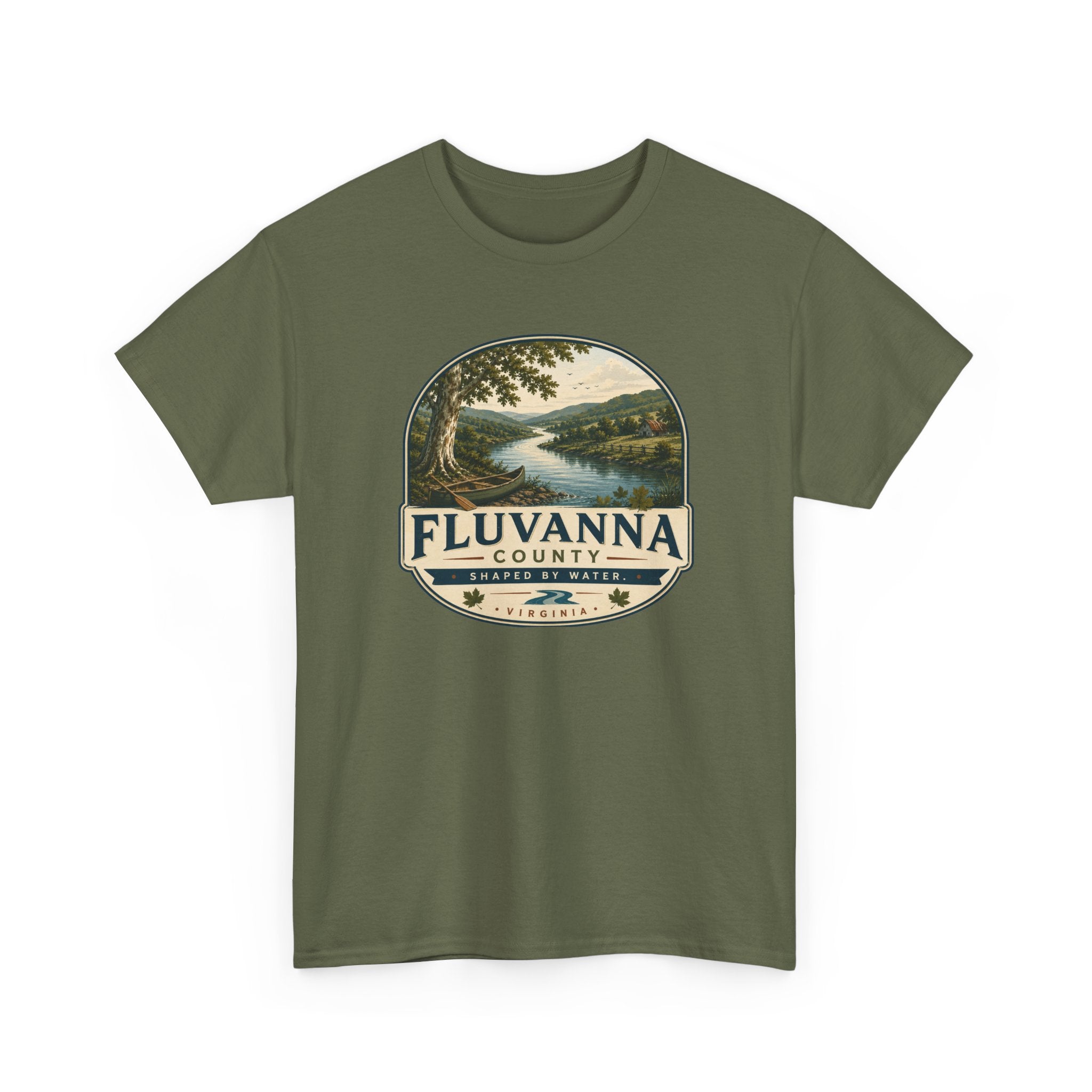 Fluvanna County Vintage Landscape Tee
