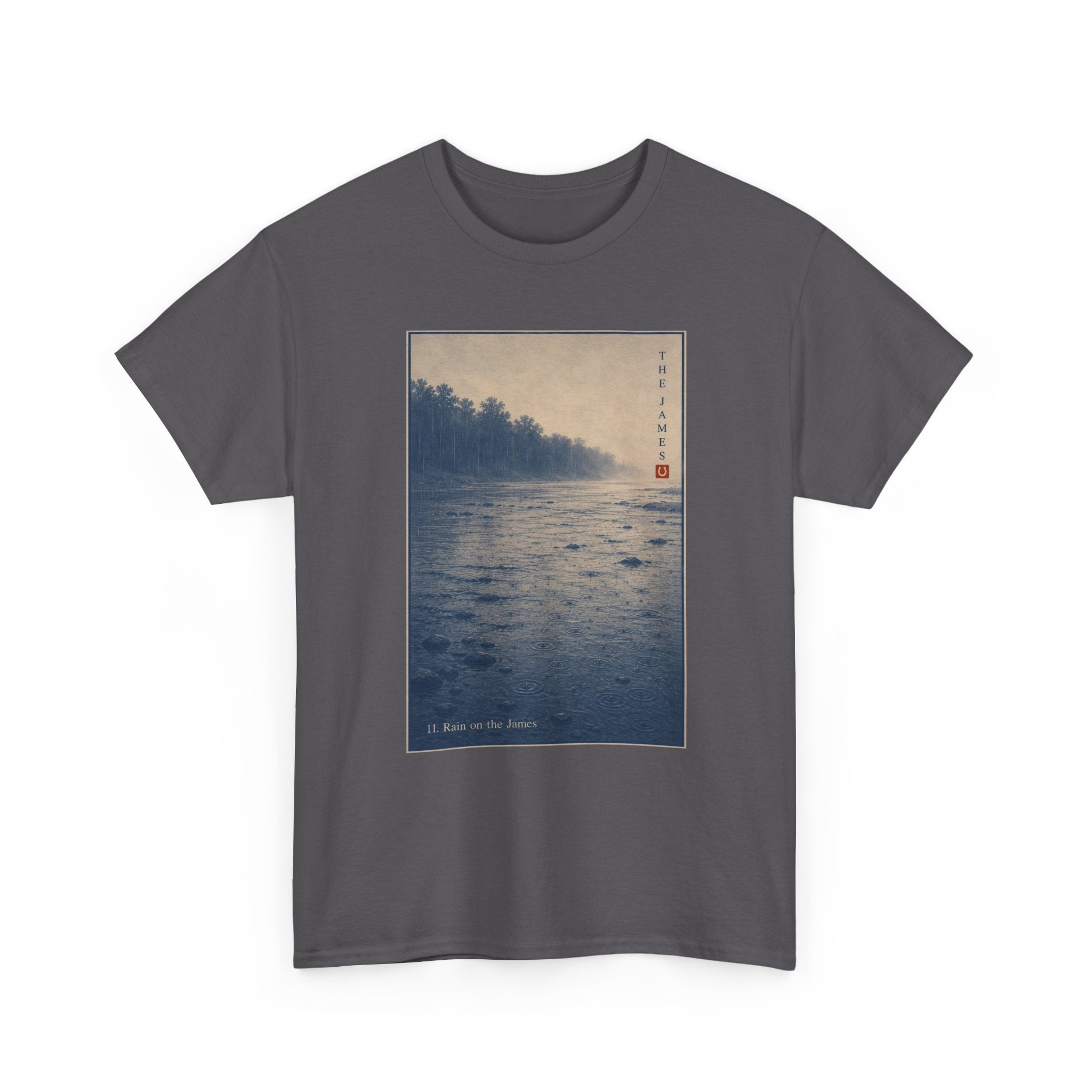 11. Rain on the Jame — Vintage River Art Print