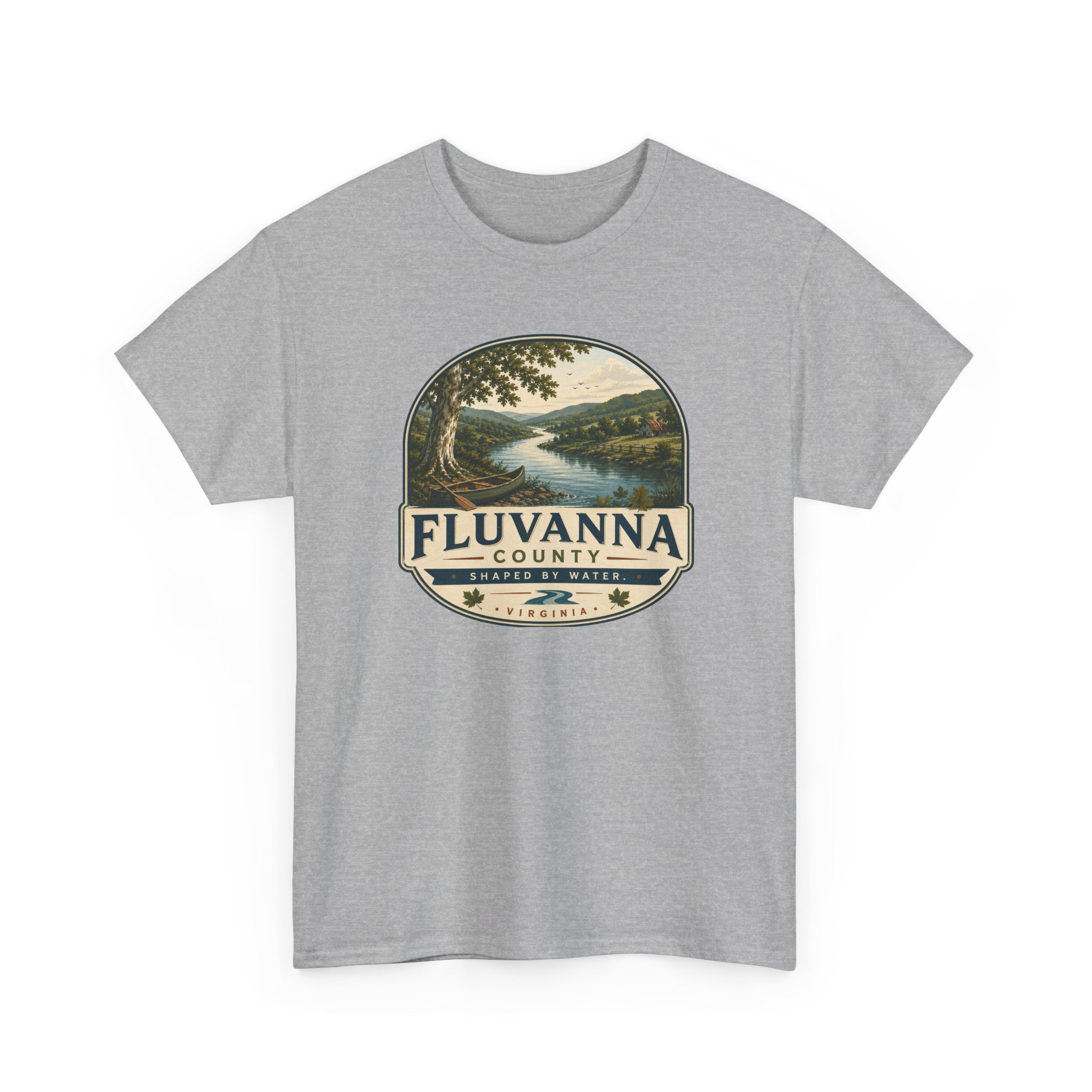Fluvanna County Vintage Landscape Tee