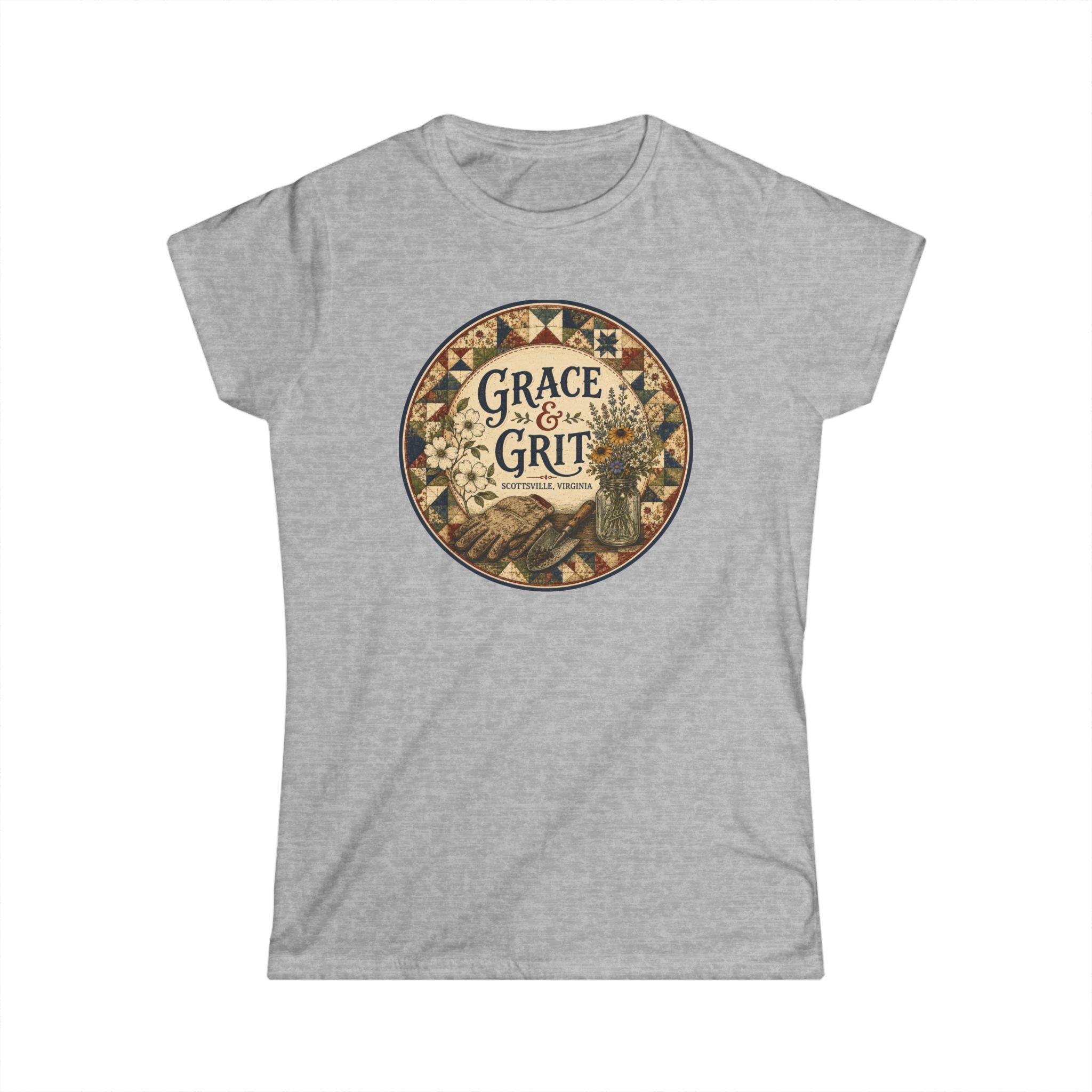 Grace & Grit - Women's Softstyle Tee