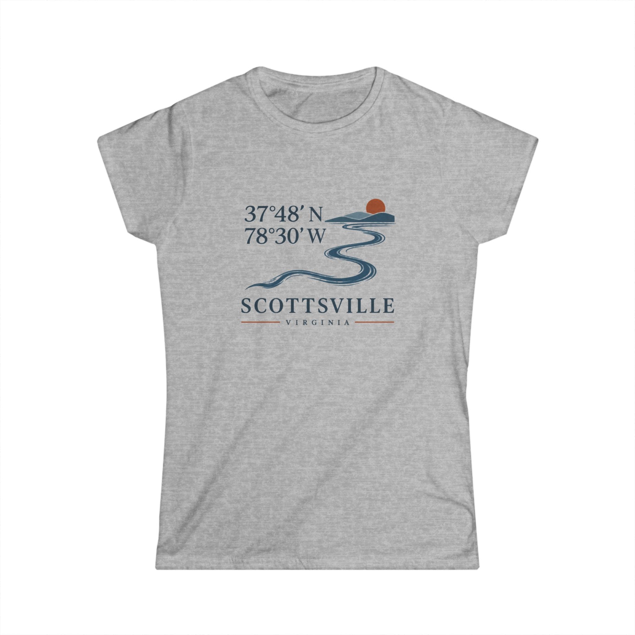 Scottsville Women's T-Shirt - Classic White Softstyle Tee