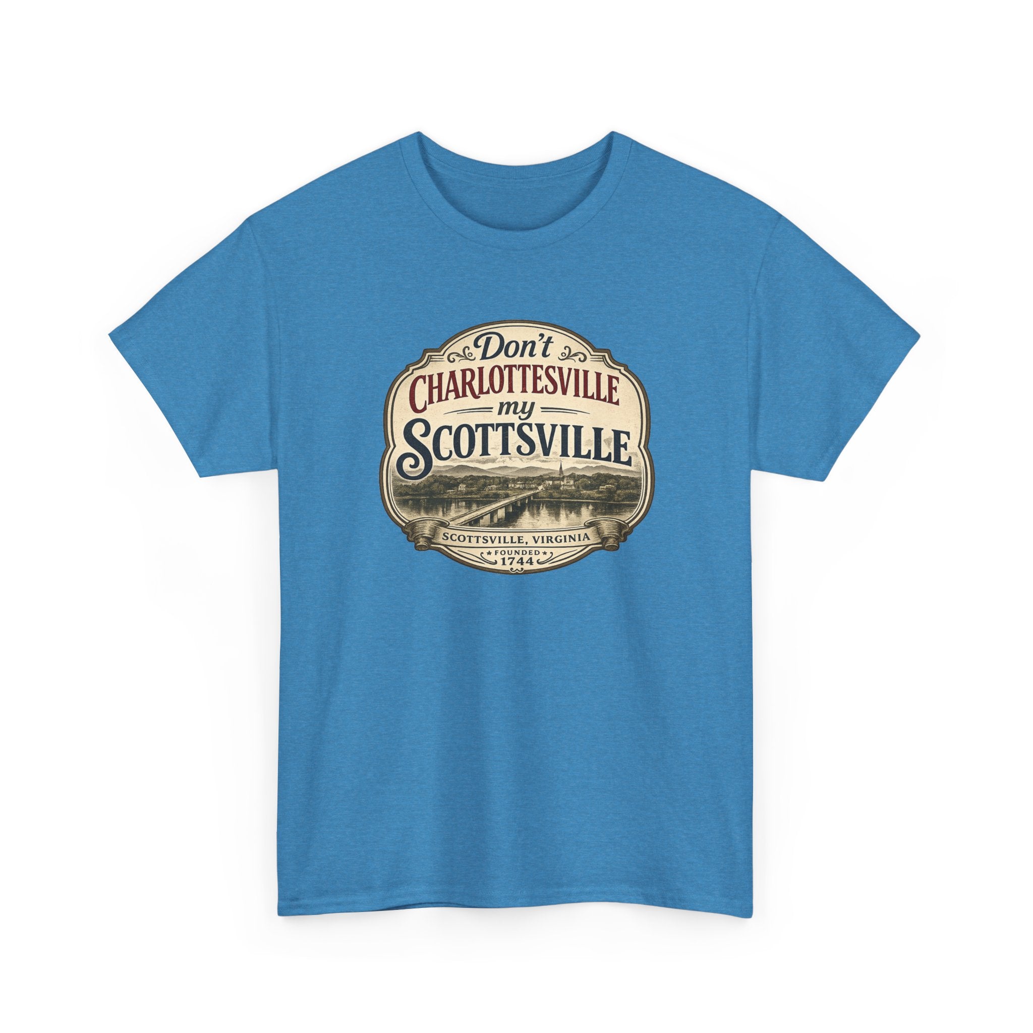 Don’t Charlottesville, My Scottsville — Vintage Scottsville T‑Shirt