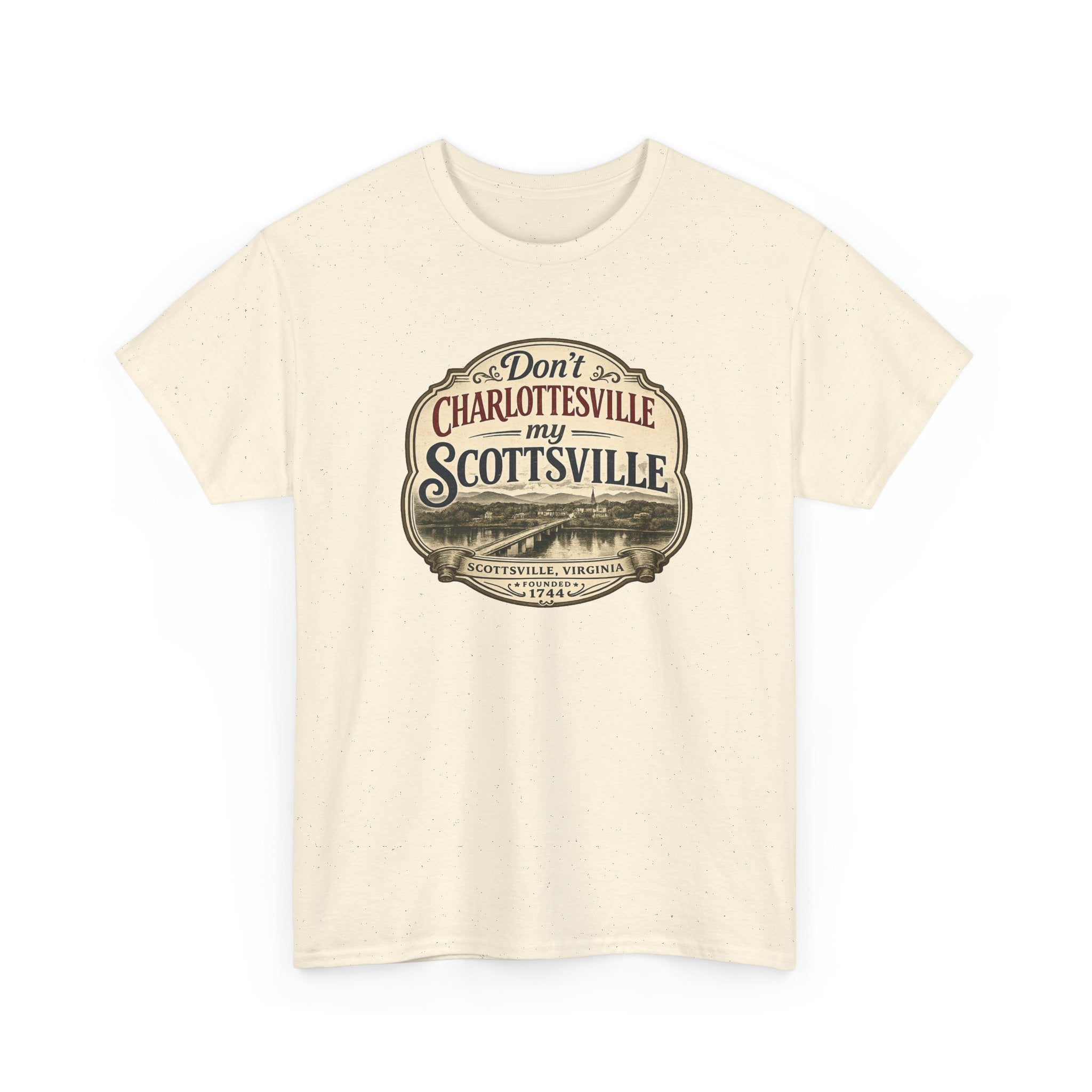 Don’t Charlottesville, My Scottsville — Vintage Scottsville T‑Shirt