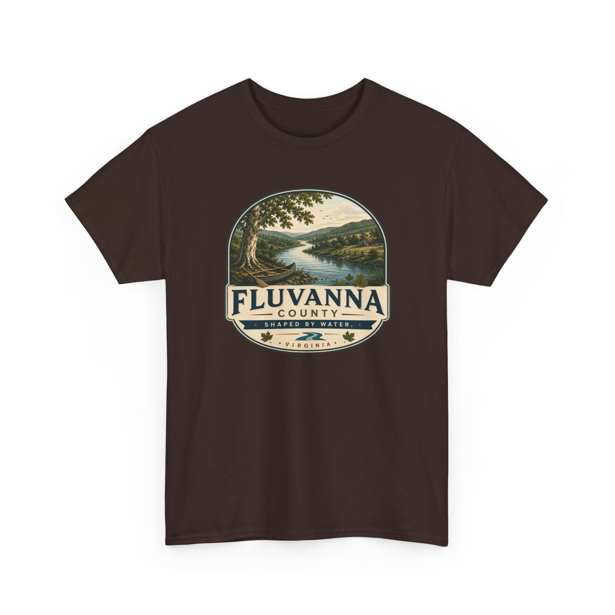 Fluvanna County Vintage Landscape Tee