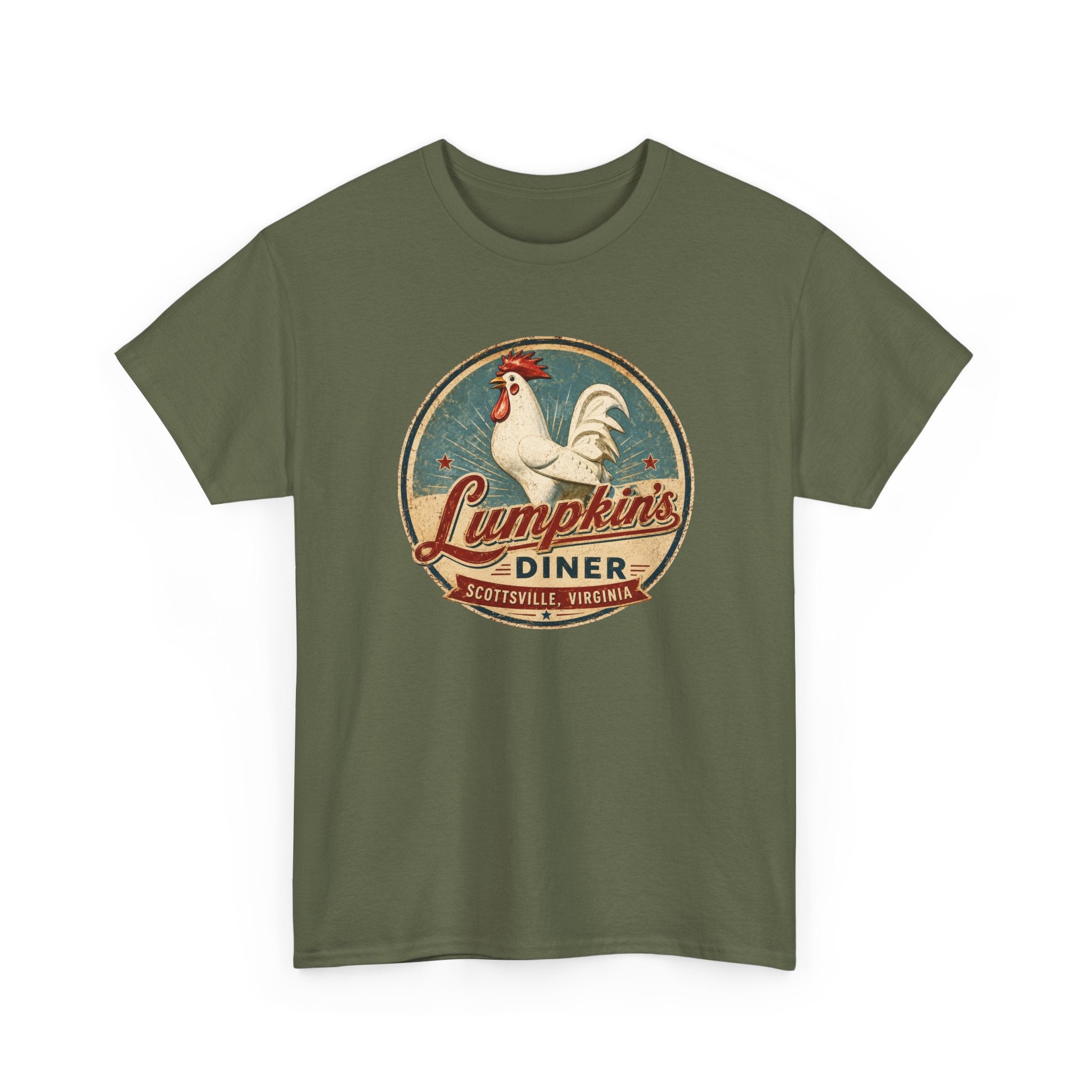 Lumpkins Diner Vintage Rooster T-Shirt