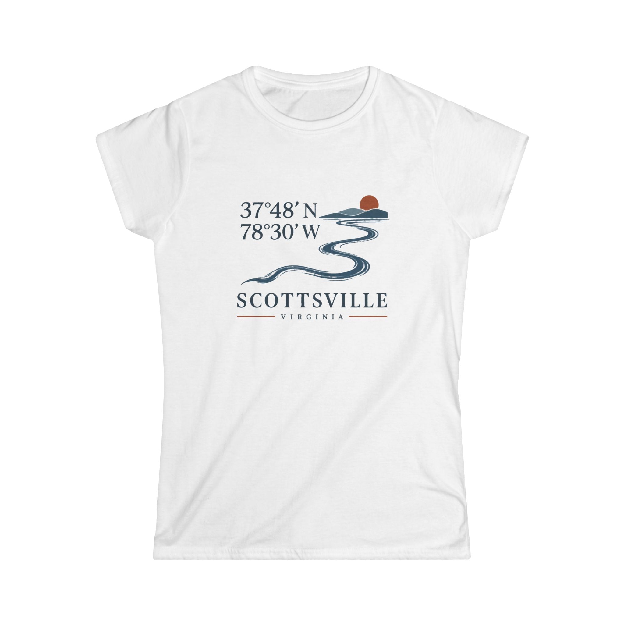 Scottsville Women's T-Shirt - Classic White Softstyle Tee